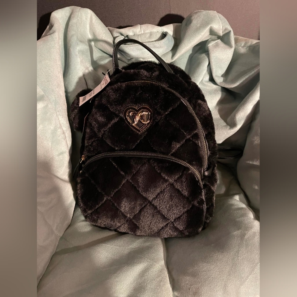 ( AVAILABLE ) Juicy Coture Fur Bookbag